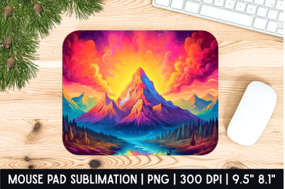 Mountain Mouse Pad Sublimation Designs | Mousepad