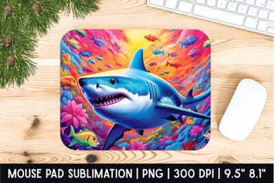 Shark Mouse Pad Sublimation Designs | Mousepad