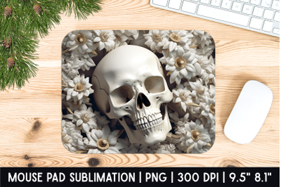 Skull Mouse Pad Sublimation Designs | Mousepad