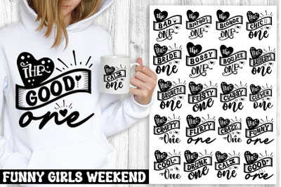 Funny Girls Weekend SVG Bundle
