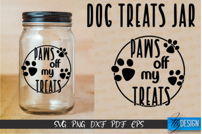 Dog Treat Jar SVG Design | Dog Treats SVG Design | SVG File&nbsp;