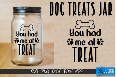 Dog Treat Jar SVG Design | Dog Treat SVG Design | SVG File&nbsp;