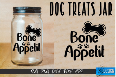 Dog Treat Jar SVG Design | Dog Treat SVG Design | SVG File&nbsp;