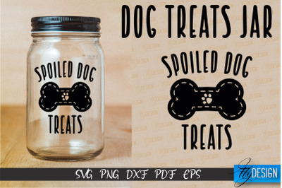 Dog Treat Jar SVG Design | Dog Treat SVG Design | SVG File&nbsp;