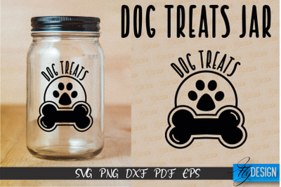 Dog Treat Jar SVG Design | Dog Treat SVG Design | SVG File&nbsp;