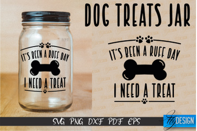 Dog Treat Jar SVG Design | Dog Treat SVG Design | SVG File&nbsp;