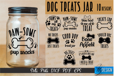 Dog Treat Jar SVG Design | Dog Treat SVG Design | SVG File&nbsp;