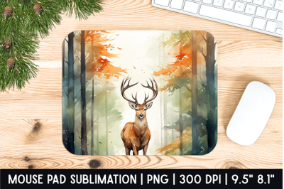 Deer Mouse Pad Sublimation Designs | Mousepad