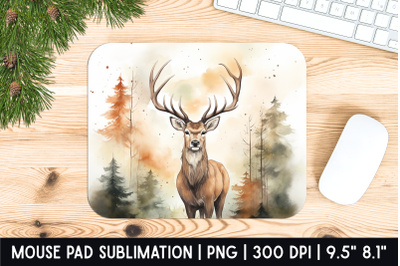 Deer Mouse Pad Sublimation Designs | Mousepad