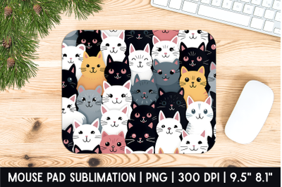 Cat Mouse Pad Sublimation Designs | Mousepad