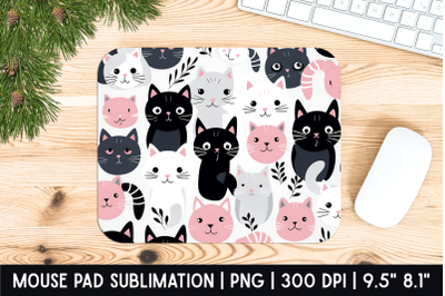 Cat Mouse Pad Sublimation Designs | Mousepad