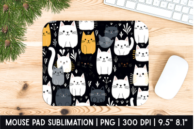 Cat Mouse Pad Sublimation Designs | Mousepad