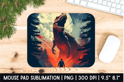 Dinosaur Mouse Pad Sublimation Designs | Mousepad