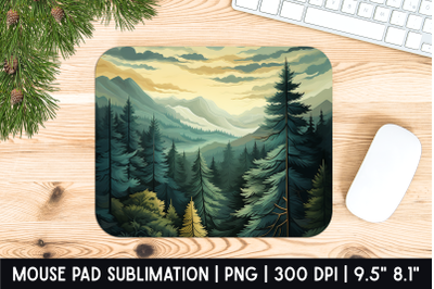 Mountains Mouse Pad Sublimation Designs | Mousepad