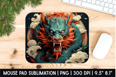 Dragon Mouse Pad Sublimation Designs | Mousepad
