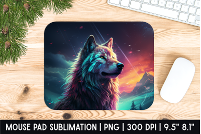 Wolf Mouse Pad Sublimation Designs | Mousepad