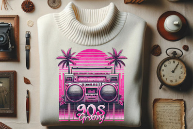 90s Groove Radio Design