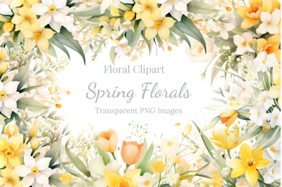 Spring Floral Bouquet Clipart PNG