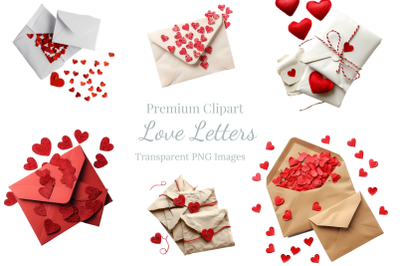 Love Letter Valentine&#039;s Day Clipart