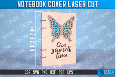 Notebook Cover Laser Cut | Notebook Cover Design | CNC File