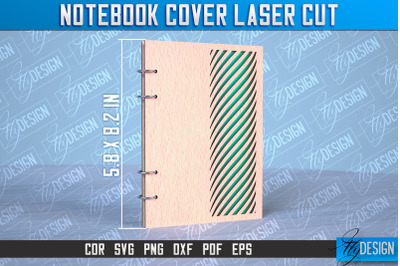 Notebook Cover Laser Cut | Notebook Cover Design | CNC File