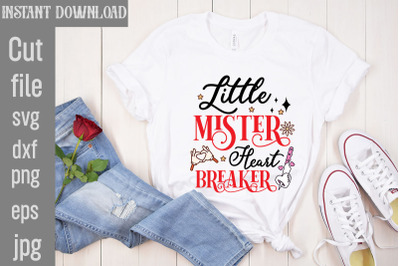 Little Mister Heart Breaker SVG cut file&2C;Valentine Quotes&2C; New Quotes&2C;