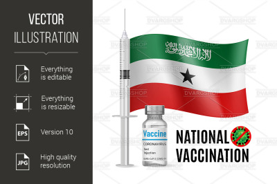 Immunization Icon of Somaliland