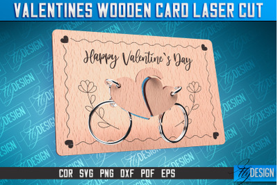 Valentine&#039;s Wooden Card Laser Cut | Valentine&#039;s Keychain Design | CNC