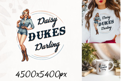 Daisy Dukes Darling Art
