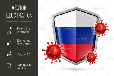 Shield Icon of Russian Federation