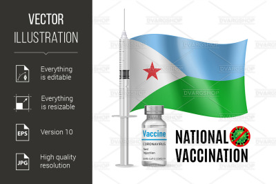 Immunization Icon of Djibouti