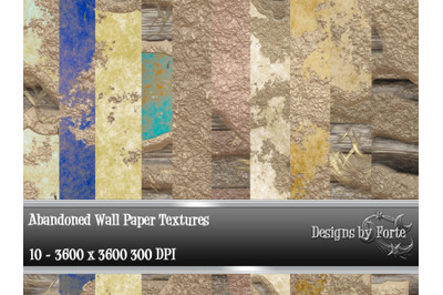 Abandoned Wall Seamless Paper Textures