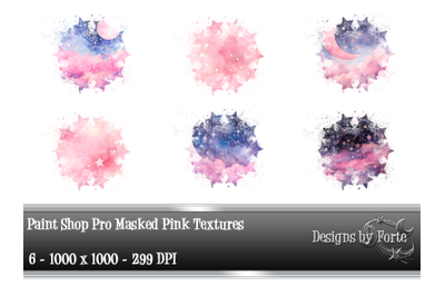 Paint Shop Pro Masked Pink Textures
