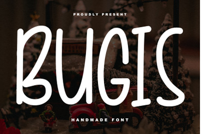 Bugis Handmade Font