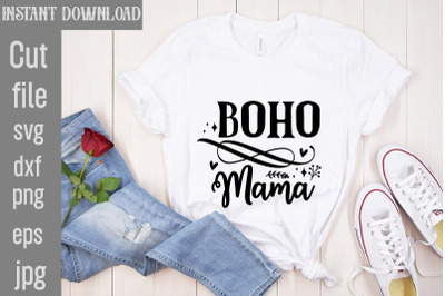 Boho Mama SVG cut file&2C;Boho svg bundle&2C; boho svg&2C; flower svg&2C; moon pha