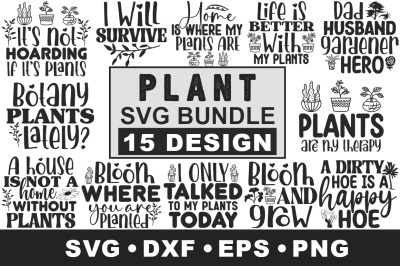 Plant SVG Bundle