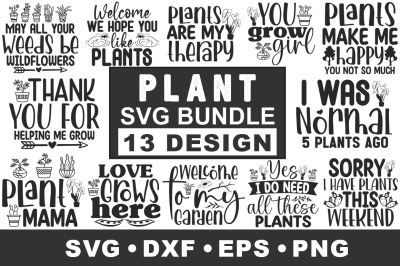 Plant SVG Bundle