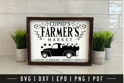 Farmhouse Valentines Day Sign SVG