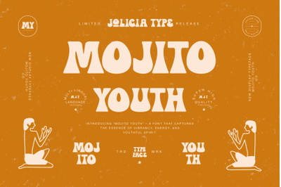 Mojito Youth|复古复古字体