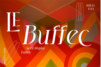 LE Buffec | 18 Font Family