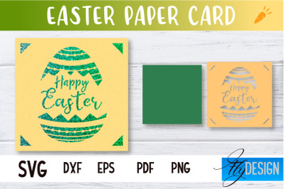 Easter Paper Craft | Paper Cut Easter Card | Bunny Paper Cut