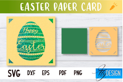 Easter Paper Craft | Paper Cut Easter Card | Bunny Paper Cut