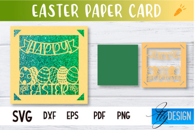 Easter Paper Craft | Paper Cut Easter Card | Bunny Paper Cut