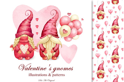 Cute Valentines Gnomes &2F; Patterns