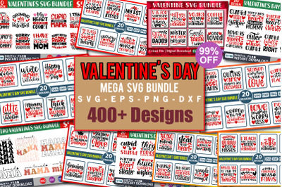 Mega Valentine&#039;s Day SVG Bundle, Valentines Day shirt, Valentine SVG