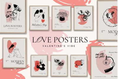 LOVE POSTERS Valentine&#039;s Vibe