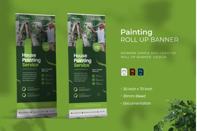 Painting - Roll Up Banner