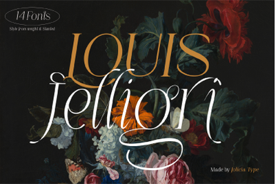 LOUIS felligri | Serif Display Font