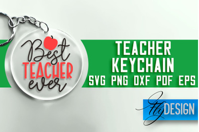 Teacher Keychain SVG | School SVG Quotes | SVG File