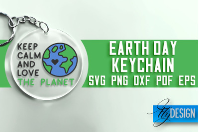 Earth Day Keychain SVG | Earth Day SVG Quotes | SVG File